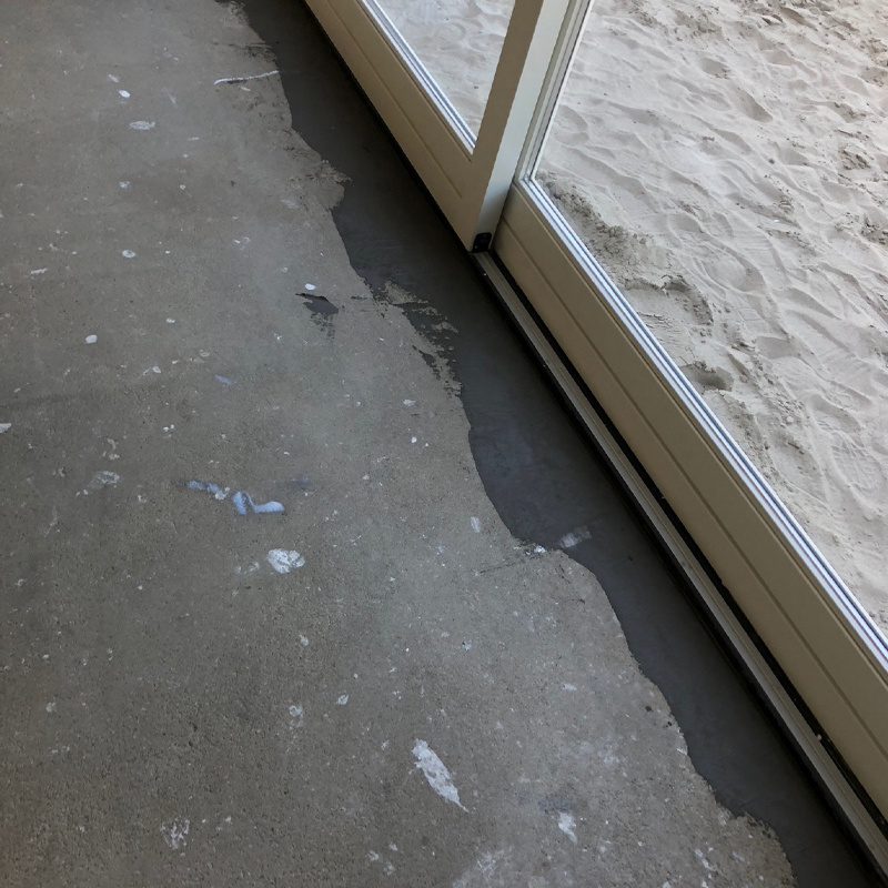 Foto van het voorbereiden van een vloer door Vorega