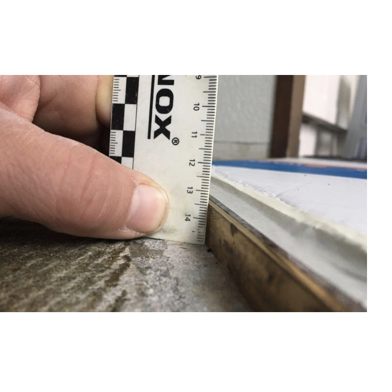 Foto van het voorbereiden van een vloer door Vorega